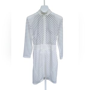 "Unbranded " Off White " sheer dress